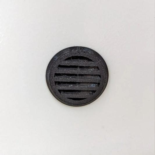 Karavanlar için 1 inch havalandırma deliği kapağı ABS Baskı 00132