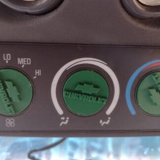 1995-1998 chevrolet klima ısıtıcı düğmeleri ABS Baskı 00148