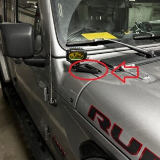 Jeep JL Kaporta Işık Tutma Aparatı ABS Baskı 00181