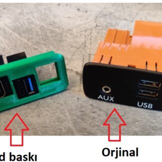 Subaru Legacy 2015 - 2017 Key Soketi Çoğaltıcı ABS Baskı 00199