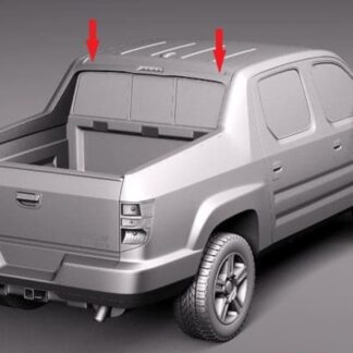 Honda Ridgeline Tavan Kapağı 2 adet ABS Baskı 00223