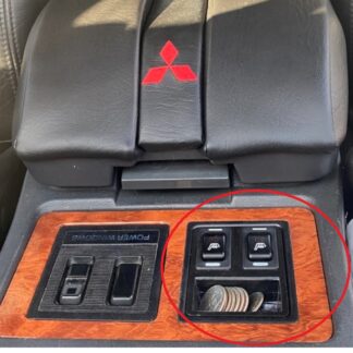 Delica L300 Koltuk Anahtar Paneli ABS Baskı 00243