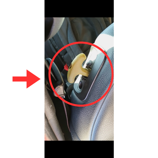 Fiat 500  Koltuk Açma Kolu (ABS BASKI) 00003