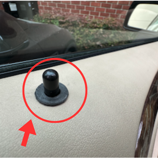 BMW X5 Kapı kilit Halkası 4 adet ABS Baskı 00006