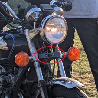 D6RL Kamera Montaj Plastiği (CB500, CB550, CB750, vb.) ABS Baskı 00272