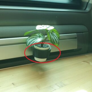 Adaptör VW California T61 Karavan Çiçek Tutucu Plastik ABS Baskı 00294