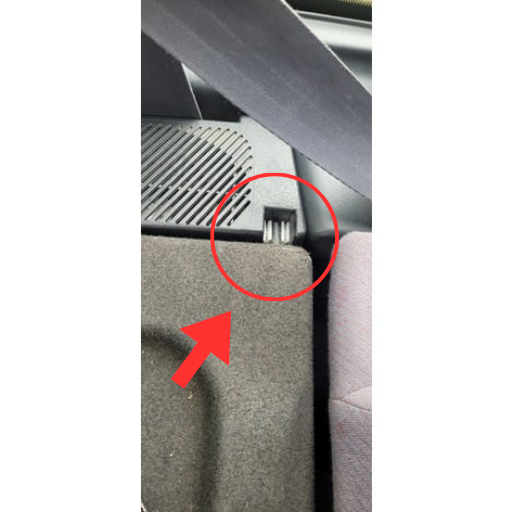 Suzuki swift Bagaj üstü kenarları tutucu ABS Baskı 4 adet 00024