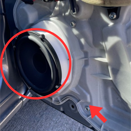 Mazda 3 Hoparlör Tutma Plastiği ABS Baskı 00043