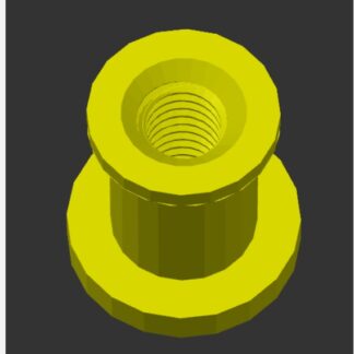 5E9853909A Parça Numaralı Klips 3d ABS Baskı 00376