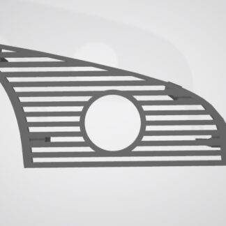 BMW e36 Orta Havalandırma podu 55 mm 1 delik ABS Baskı 00377