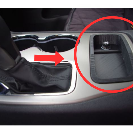 Jeep Grand Cherokee (WK2) Redarc treyler fren tertibatlı konsol bölmesi ABS Baskı 00047