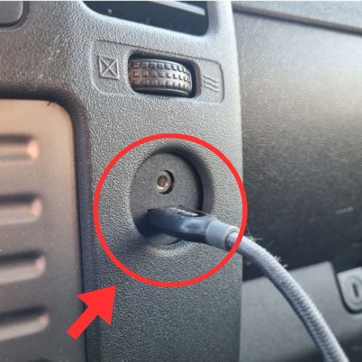 Nissan Navara D40 USB Plastik Aparatı ABS Baskı 00027