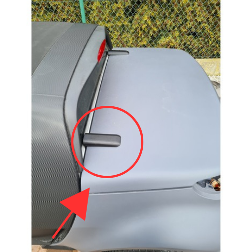 Smart Cabrio Menteşe Kapakları ABS Baskı 1 adet 00018