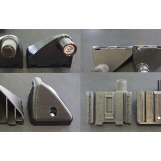 VW Caddy bagaj rafı kapak klipsleri ABS Baskı 00030