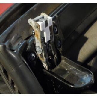 NA/NB Miata açılır tavanlar için  Kumaş Üstü Mandal Kilitleme Klipsi ABS Baskı 00094