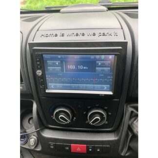 Peugeot Boxer 7012b radyo çerçevesi ABS Baskı 00012