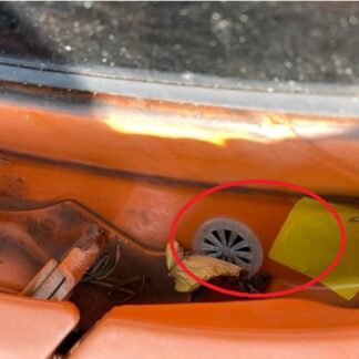 VW Volkswagen t4 pencere yağmur tahliye filtresi Plastik ABS Baskı 4 adet 00111