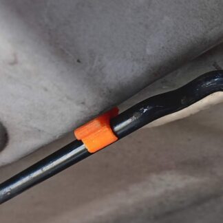 Jeep Wrangler Rubicon Kaput Demiri Tutma Klipsi ABS Baskı 00255