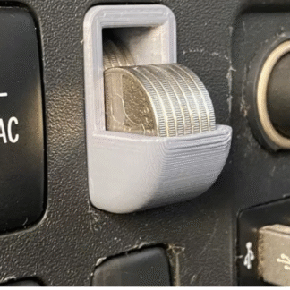 Toyota Madeni Para Tutucu ABS Baskı 117