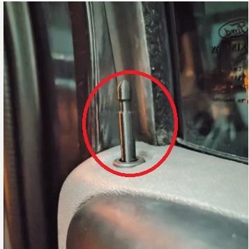 Ford Ranger kapı kilit Pinleri 4 adet 00387