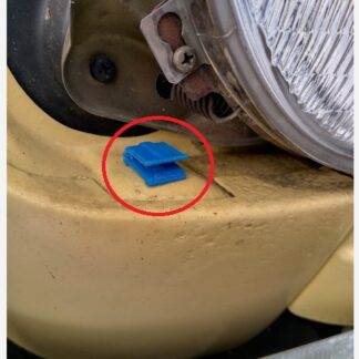 Chevy LUV Far Klipsleri 10 adet ABS Baskı 00404