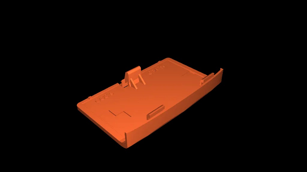 Game Boy Advance Pil Kapağı ABS Baskı 00444 - Görsel 2