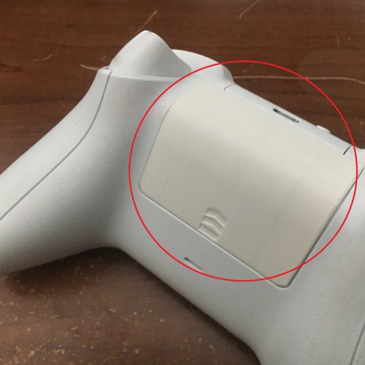 Xbox Series X/S Kol Pil Kapağı ABS Baskı 00449
