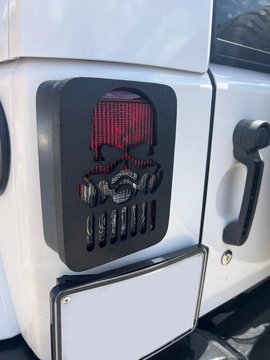 Jeep Arka Işık Kapağı ABS Baskı 00452