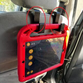 iPad Koltuk Kancası 2 Adet ABS Baskı 00458