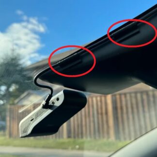 Araç İçi Kamera Kablosu Tutma Klipsleri 2 adet ABS Baskı 00474