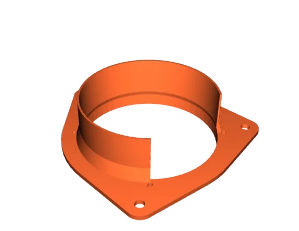 Toyota Avensis T22 kapı hoparlör adaptörü ABS Baskı 00478 - Görsel 2