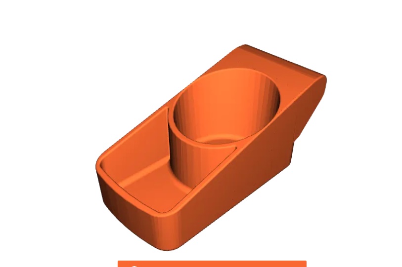 R32 Skyline Bardaklık ABS Baskı 00482 - Görsel 3