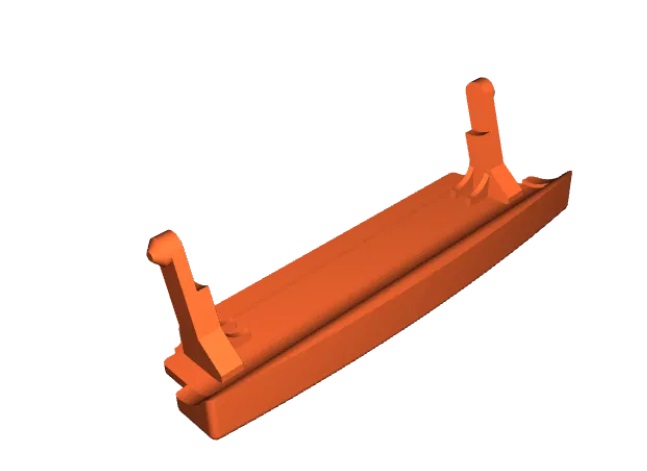 Audi A3 8P için kolçak pini ABS Baskı 00486 - Görsel 3