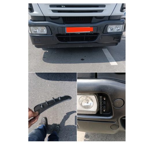 İveco Far kenarı plastiği sağ sol 2 adet abs baskı 00490