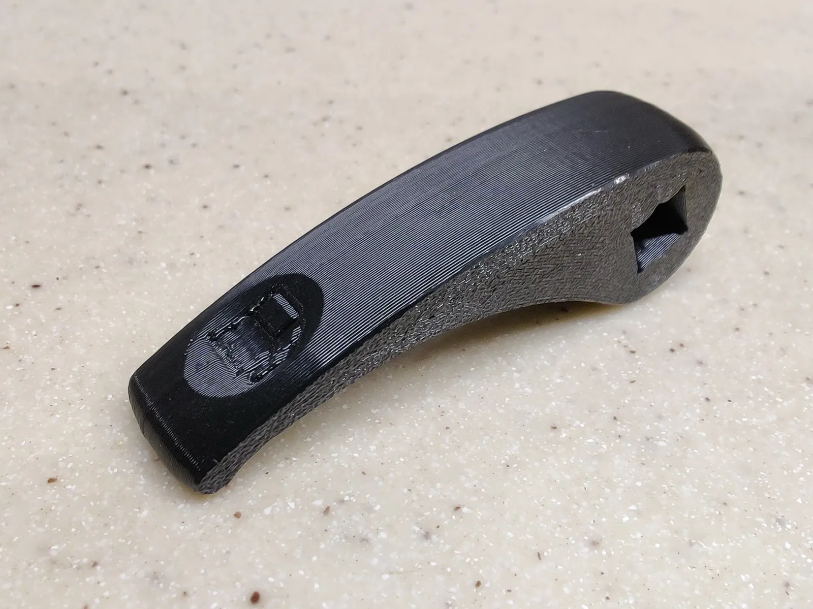 Renault yakıt kapağı kolu ABS Baskı 00492