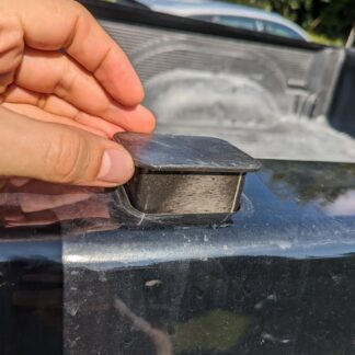 Dodge Ram 1500 Kasa Kenarı Plastiği ABS Baskı 2 adet 00493