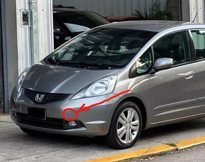 Honda Fit/Jazz 2008-2014 Ön Tampon Çeki Kapağı ABS Baskı 00494