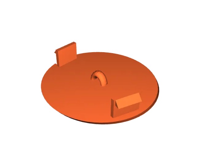 Honda Fit/Jazz 2008-2014 Ön Tampon Çeki Kapağı ABS Baskı 00494 - Görsel 2