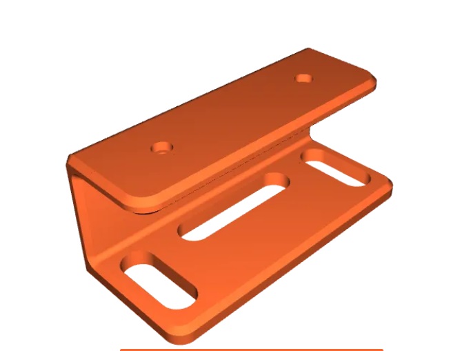 Honda Hornet 750 Plaka led montaj plastiği abs baskı 00498 - Görsel 4