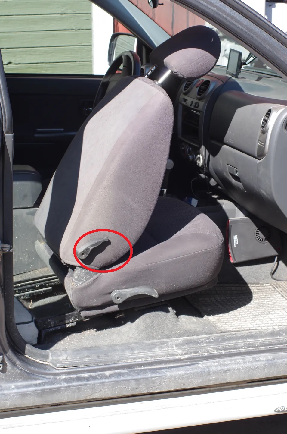 Isuzu D-max/Chevy Colorado Uyumlu Koltuk Kolu ABS Baskı 00509 - Görsel 2