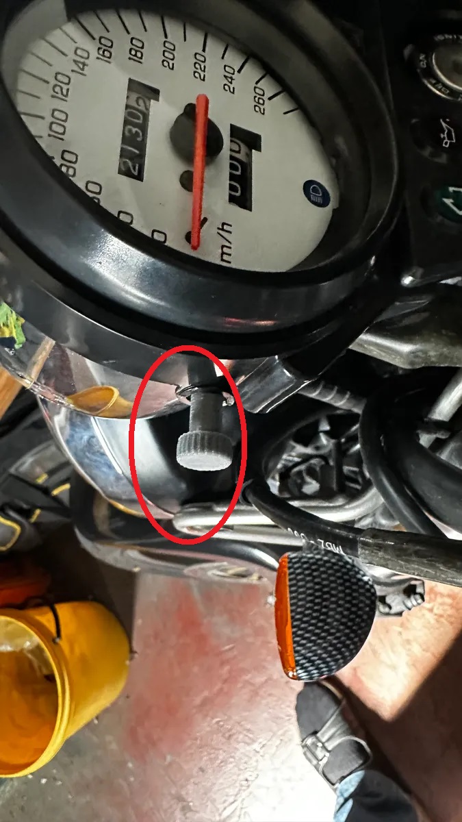 Honda CB600F Gösterge Plastiği ABS Baskı 00514