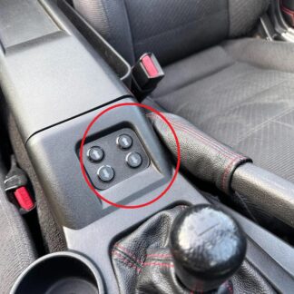 Mazda MX-5 NA pencere anahtarı paneli ABS Baskı 00516