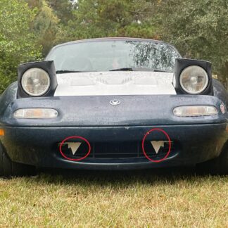 Miata İçin Şirin Dişler ABS Baskı Sağ ve Sol 00530