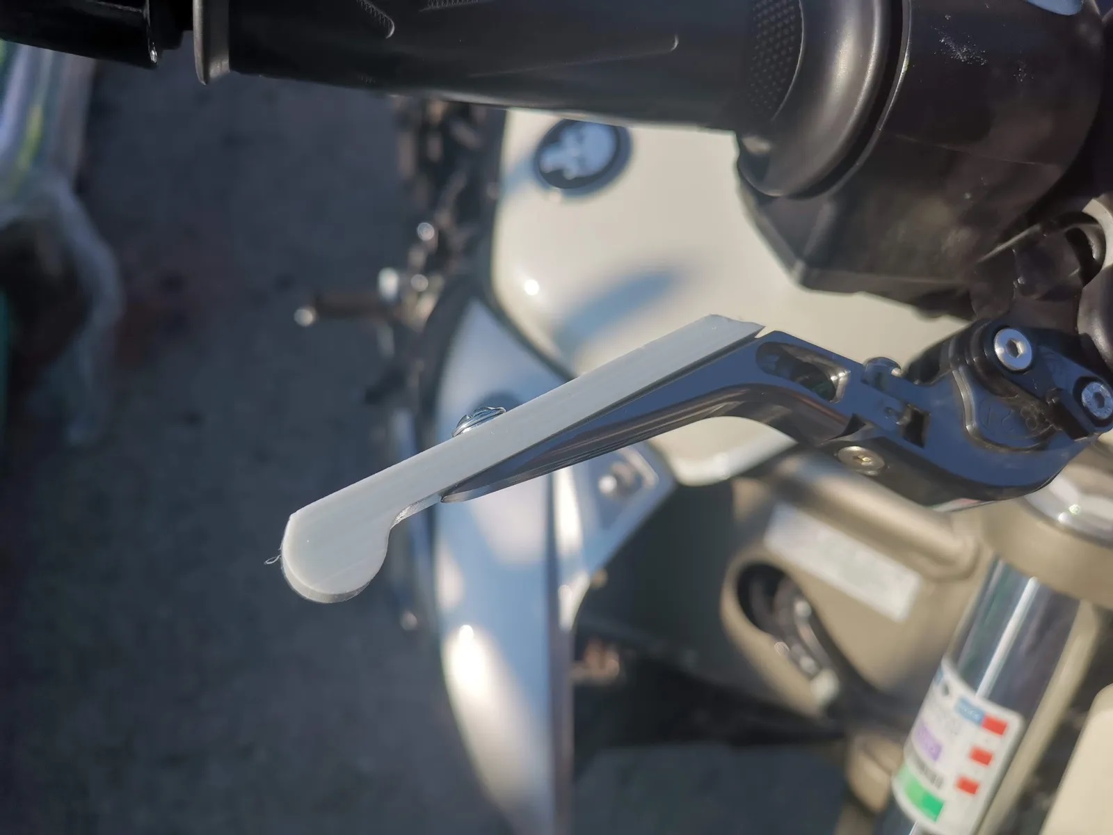 Ayarlanabilir motosiklet Fren Kolu Plastik 2 adet ABS Baskı 00533