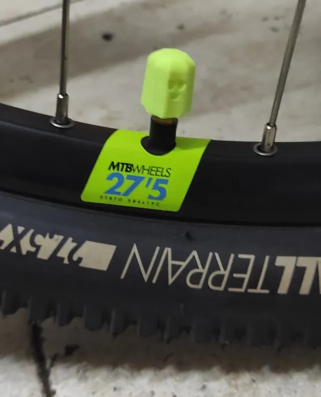 Bisiklet Sibop Kapağı Sevimli Hayalet 4 adet ABS Baskı 00538