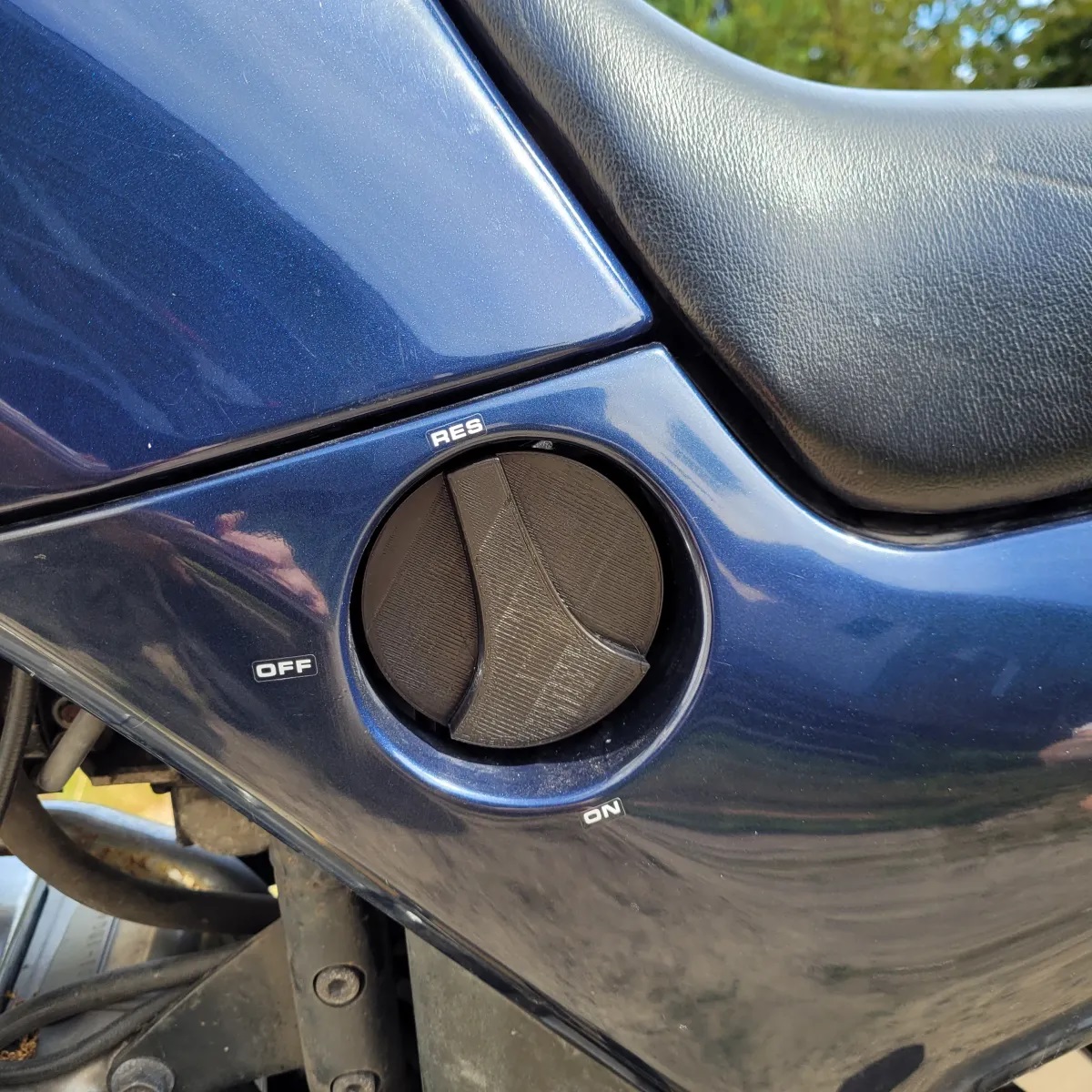 Suzuki VX800 Benzin Kapağı ABS Baskı 00544