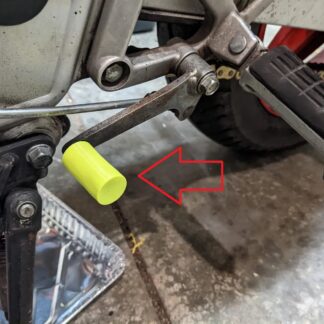 Motosiklet Vites Plastiği TPU Baskı 2 Adet 00545