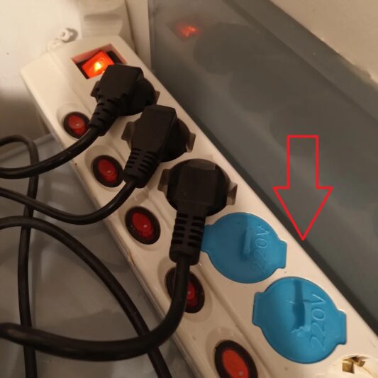 Priz Tıpası ABS Baskı 4 adet 00550