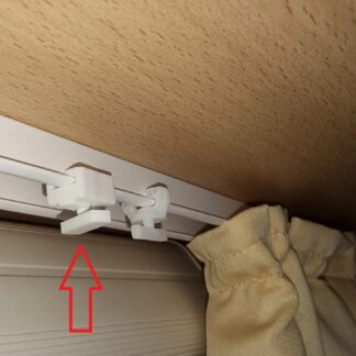 Karavan T Perde Sabitleme Aparatı ABS Baskı 4 Adet 00554