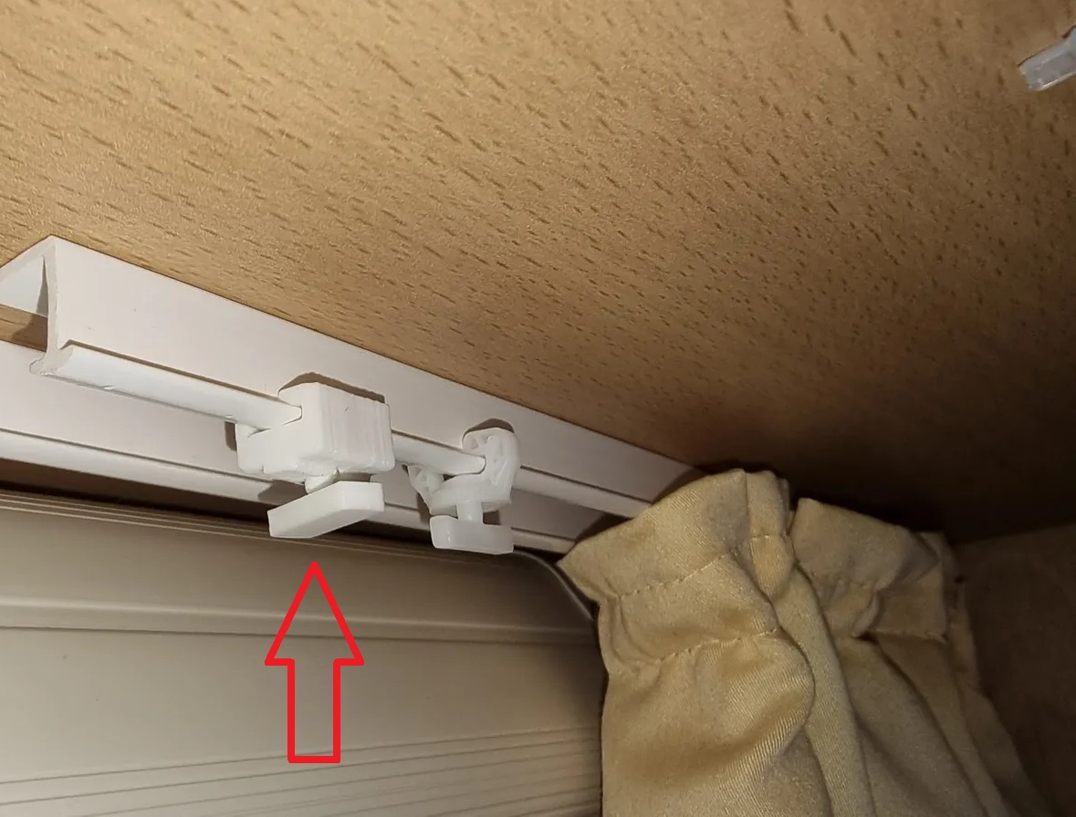 Karavan T Perde Sabitleme Aparatı ABS Baskı 4 Adet 00554